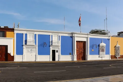 Casa Urquiaga in Trujillo, stop 3 on the self-guided walking tour