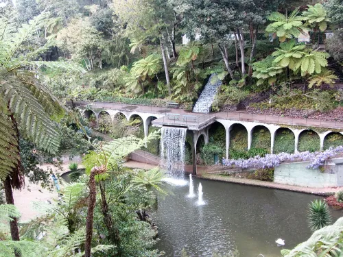 Tropischer Garten Monte Palace in Funchal, Station 3 auf dem selbstgeführten Stadtrundgang