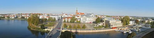 Alter Garten in Schwerin, stop 3 on the self-guided walking tour
