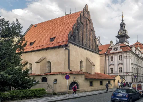 Altneu-Synagoge in Prag, Station 10 auf dem selbstgeführten Stadtrundgang