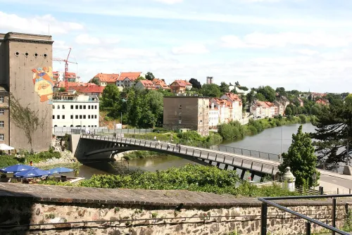 Altstadtbrücke in Görlitz, Station 6 auf dem selbstgeführten Stadtrundgang