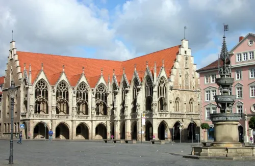 Altstadtrathaus in Braunschweig, Station 2 auf dem selbstgeführten Stadtrundgang