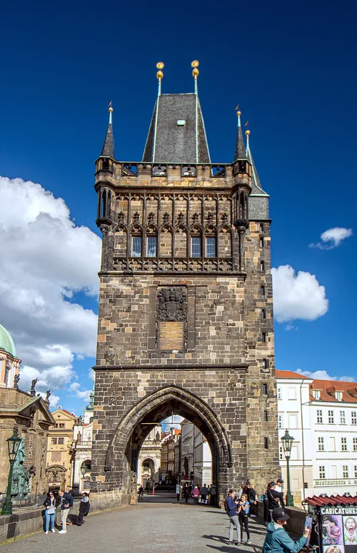 Altstädter Brückenturm in Prag, Station 8 auf dem selbstgeführten Stadtrundgang