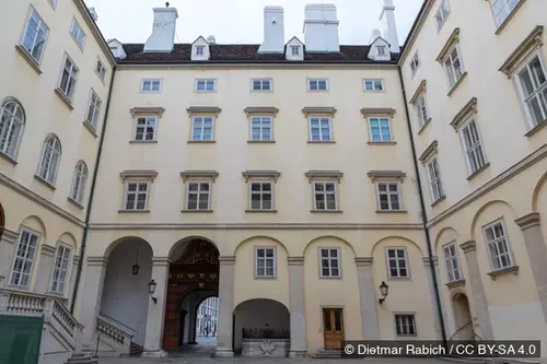 Hofburg Palace in Vienna, stop 1 on the self-guided walking tour