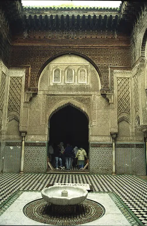 Al Attarine Madrasa in Fez, stop 1 on the self-guided walking tour
