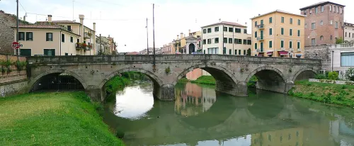 Ponte Molino in Padua, Station 10 auf dem selbstgeführten Stadtrundgang