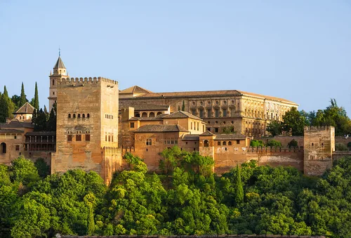 Alhambra in Granada, Station 2 auf dem selbstgeführten Stadtrundgang