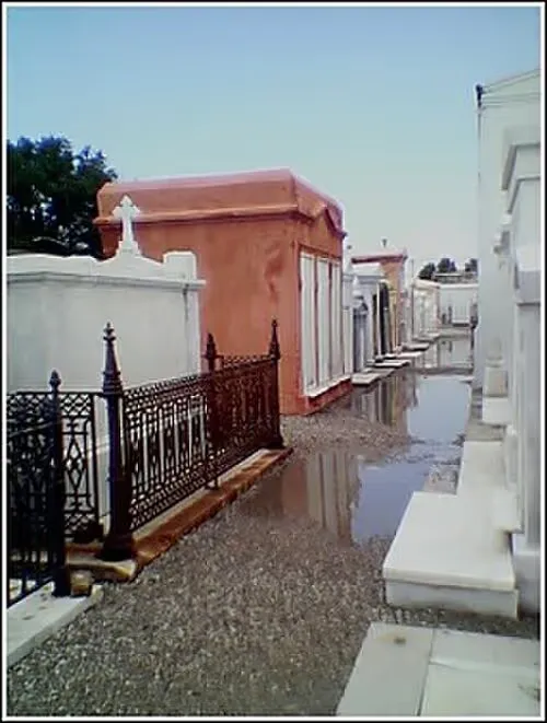 St. Louis Cemetery No. 1 in New Orleans, stop 4 on the self-guided walking tour