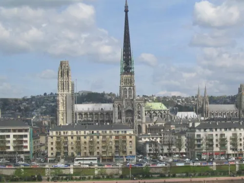 Kathedrale Notre-Dame de Rouen, Station 3 auf dem selbstgeführten Stadtrundgang