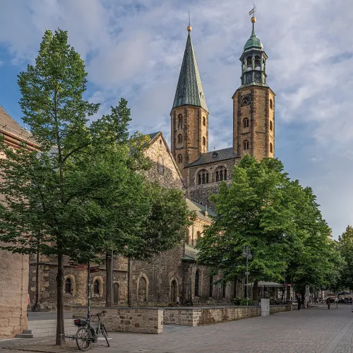 Marktkirche St. Cosmas und Damian in Goslar, Station 3 auf dem selbstgeführten Stadtrundgang