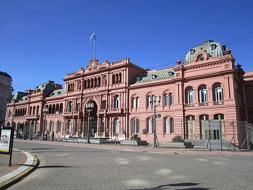 Casa Rosada in Buenos Aires, Station 9 auf dem selbstgeführten Stadtrundgang