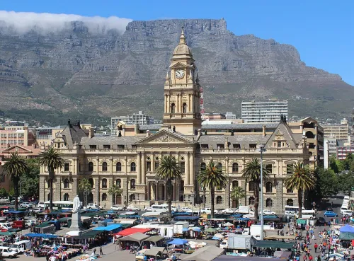 City Hall in Cape Town, stop 6 on the self-guided walking tour
