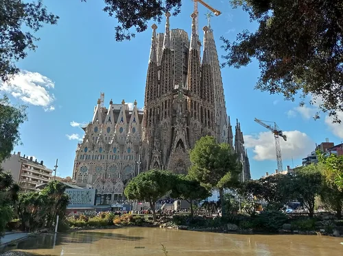 Sagrada Família in Barcelona, Station 3 auf dem selbstgeführten Stadtrundgang
