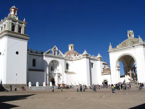 Basilika von Copacabana, Station 2 auf dem selbstgeführten Stadtrundgang