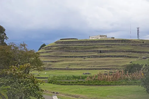 Parque Arqueológico Pumapungo in Cuenca, Ecuador, stop 9 on the self-guided walking tour