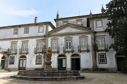 Palácio dos Biscainhos in Braga, stop 8 on the self-guided walking tour