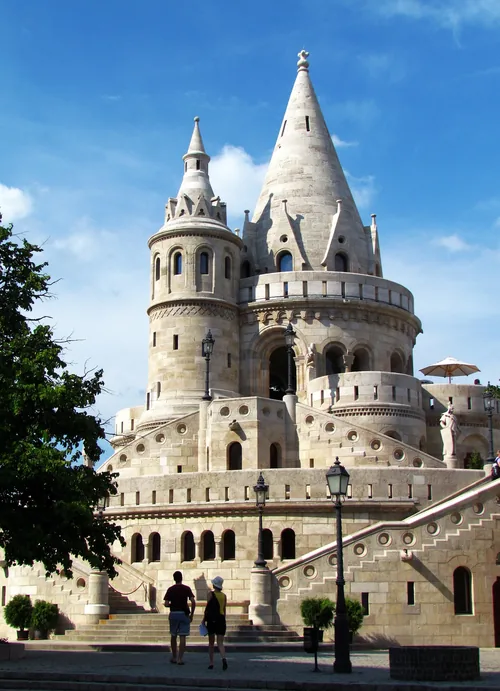 Fischerbastei in Budapest, Station 2 auf dem selbstgeführten Stadtrundgang
