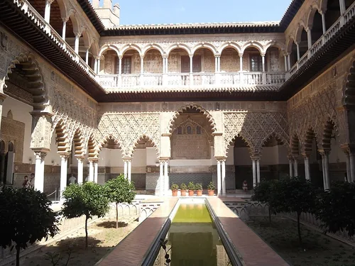 Königlicher Alcázar in Sevilla, Station 10 auf dem selbstgeführten Stadtrundgang
