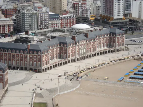 Casino Central in Mar del Plata, stop 1 on the self-guided walking tour