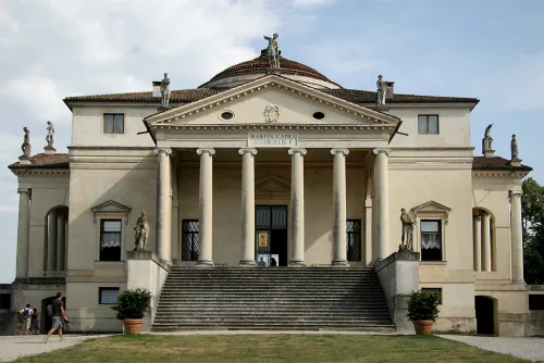 Villa Almerico Capra in Vicenza, Station 10 auf dem selbstgeführten Stadtrundgang