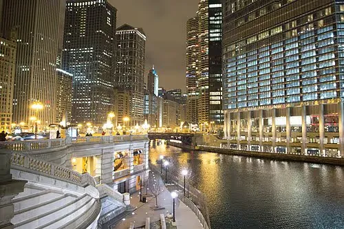 Chicago Riverwalk, Station 5 auf dem selbstgeführten Stadtrundgang