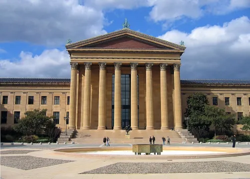 Philadelphia Museum of Art, stop 13 on the self-guided walking tour