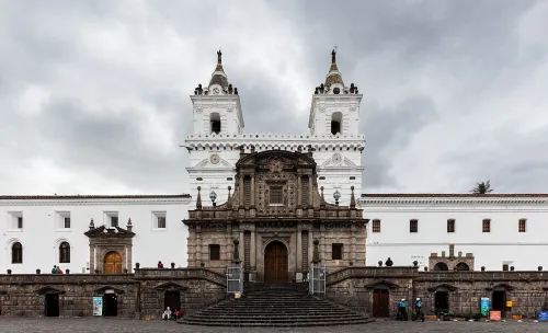 Iglesia y Convento de San Francisco in Quito, stop 8 on the self-guided walking tour