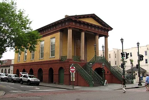 City Market in Charleston, Station 1 auf dem selbstgeführten Stadtrundgang