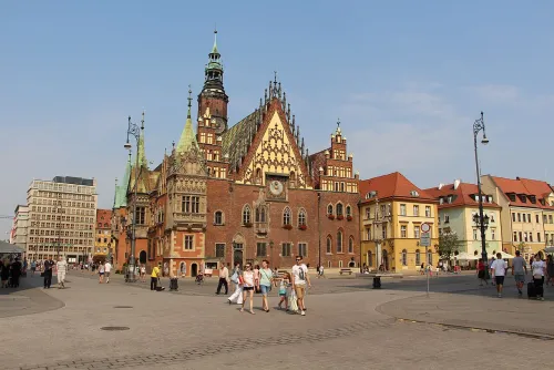 Old Town Hall in Wrocław, stop 2 on the self-guided walking tour