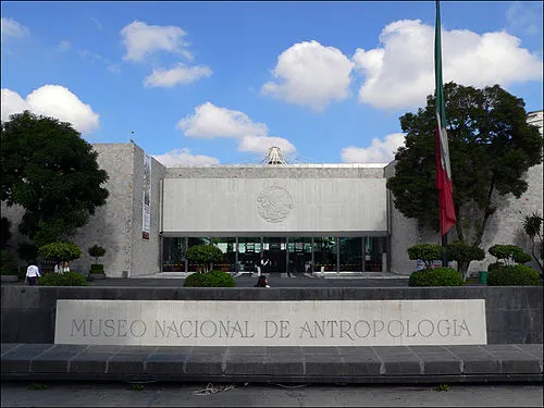 National Museum of Anthropology in Mexico City, stop 1 on the self-guided walking tour
