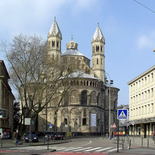 St. Aposteln in Köln, Station 6 auf dem selbstgeführten Stadtrundgang