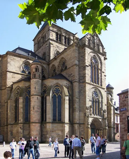 Liebfrauenkirche in Trier, Station 3 auf dem selbstgeführten Stadtrundgang