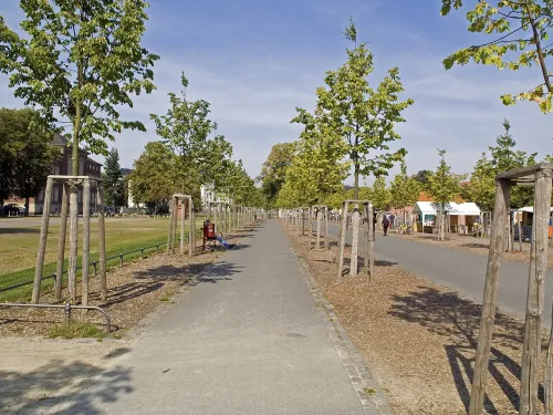 Promenade in Münster, Station 8 auf dem selbstgeführten Stadtrundgang