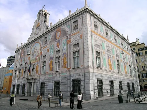 Palazzo San Giorgio in Genua, Station 7 auf dem selbstgeführten Stadtrundgang