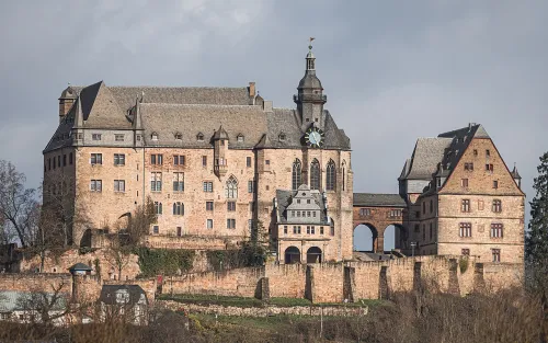 Marburger Schloss, Station 9 auf dem selbstgeführten Stadtrundgang