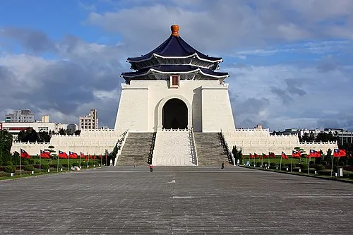 Nationale Chiang-Kai-shek-Gedächtnishalle in Taipeh, Station 5 auf dem selbstgeführten Stadtrundgang