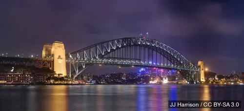 Sydney Harbour Bridge, stop 7 on the self-guided walking tour