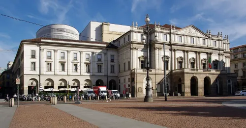 La Scala Theatre in Milan, stop 3 on the self-guided walking tour