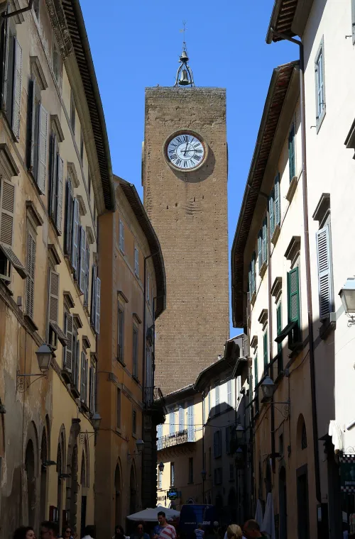 Torre del Moro in Orvieto, Station 2 auf dem selbstgeführten Stadtrundgang