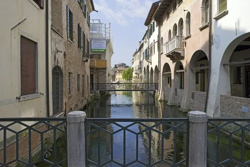 Canale dei Buranelli in Treviso, Station 4 auf dem selbstgeführten Stadtrundgang