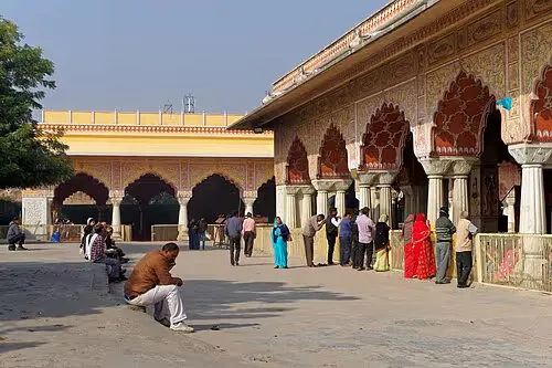 Govind Dev Ji Temple in Jaipur, stop 3 on the self-guided walking tour