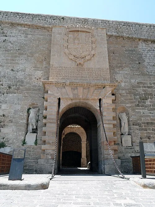 Portal de ses Taules in Ibiza, Station 5 auf dem selbstgeführten Stadtrundgang