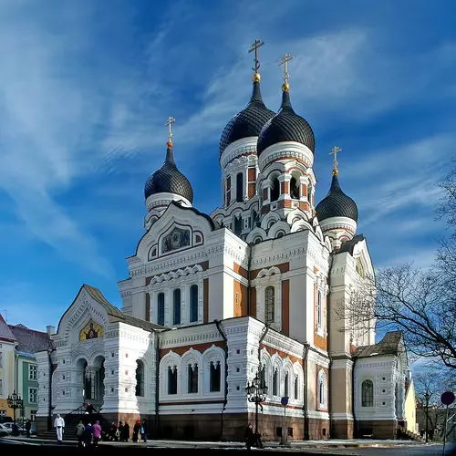 Alexander Nevsky Cathedral in Tallinn, stop 6 on the self-guided walking tour