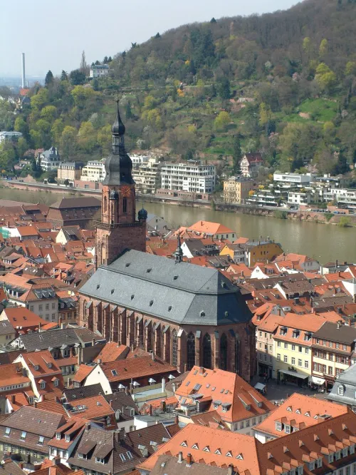 Heiliggeistkirche in Heidelberg, Station 12 auf dem selbstgeführten Stadtrundgang
