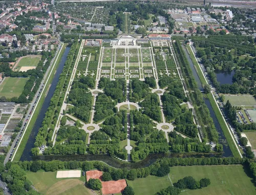 Herrenhausen Gardens in Hanover, stop 6 on the self-guided walking tour
