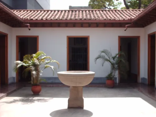 Casa Natal del Libertador in Caracas, stop 3 on the self-guided walking tour