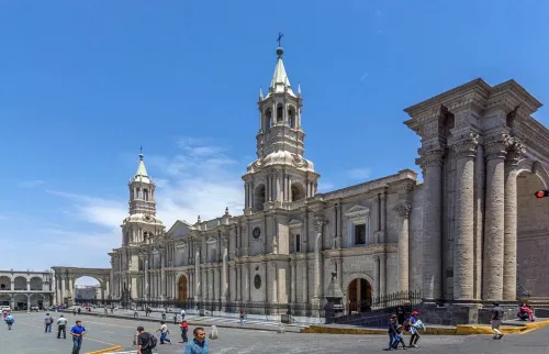 Plaza de Armas de Arequipa, Station 1 auf dem selbstgeführten Stadtrundgang