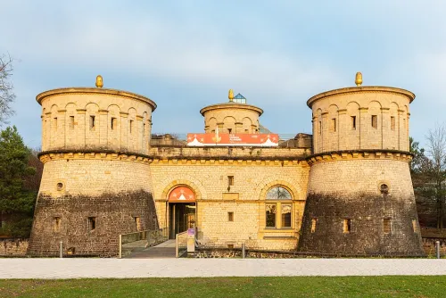 Fort Thüngen in Luxemburg (Stadt), Station 13 auf dem selbstgeführten Stadtrundgang