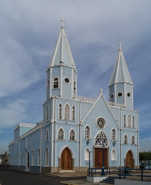 Iglesia de Santa Lucía in Maracaibo, stop 10 on the self-guided walking tour