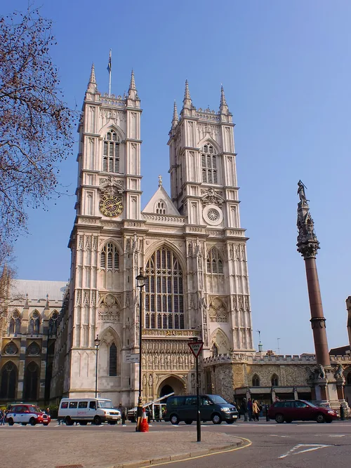 Westminster Abbey in London, stop 11 on the self-guided walking tour